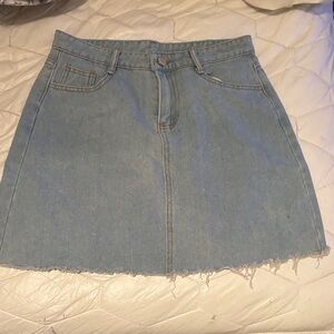 Denim Blue Women's Skirt